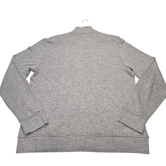 RLX Ralph Lauren Golf Mockneck Jacket Full Zip Stretch Hthr Grey Mens L NWT $228 - Picture 8 of 12